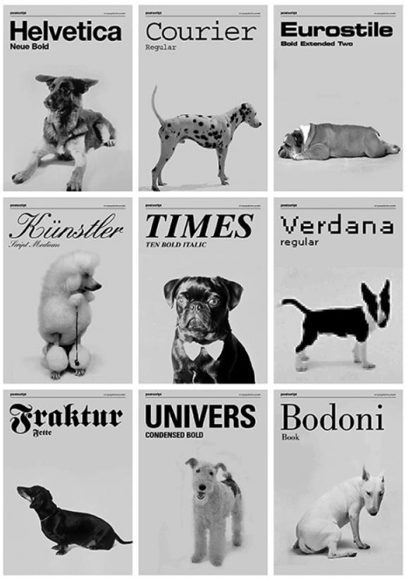 dog-fonts